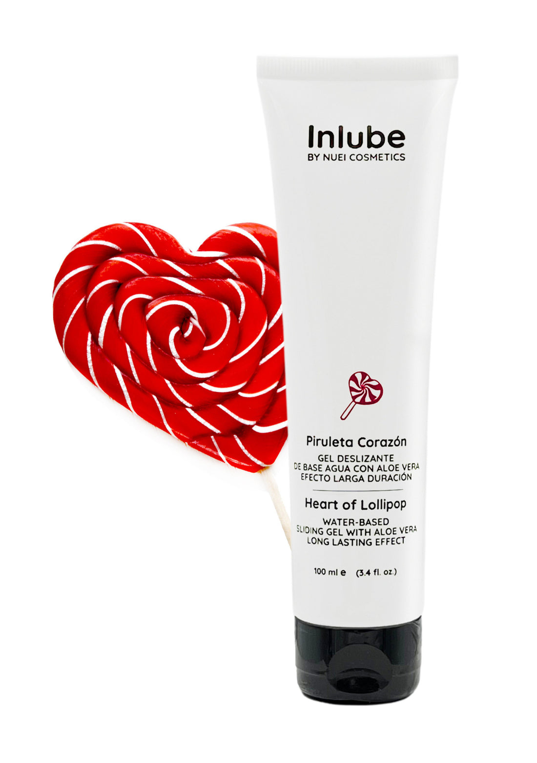 Lolipop Kalbi Yenilebilir Vegan Kayganlaştırıcı