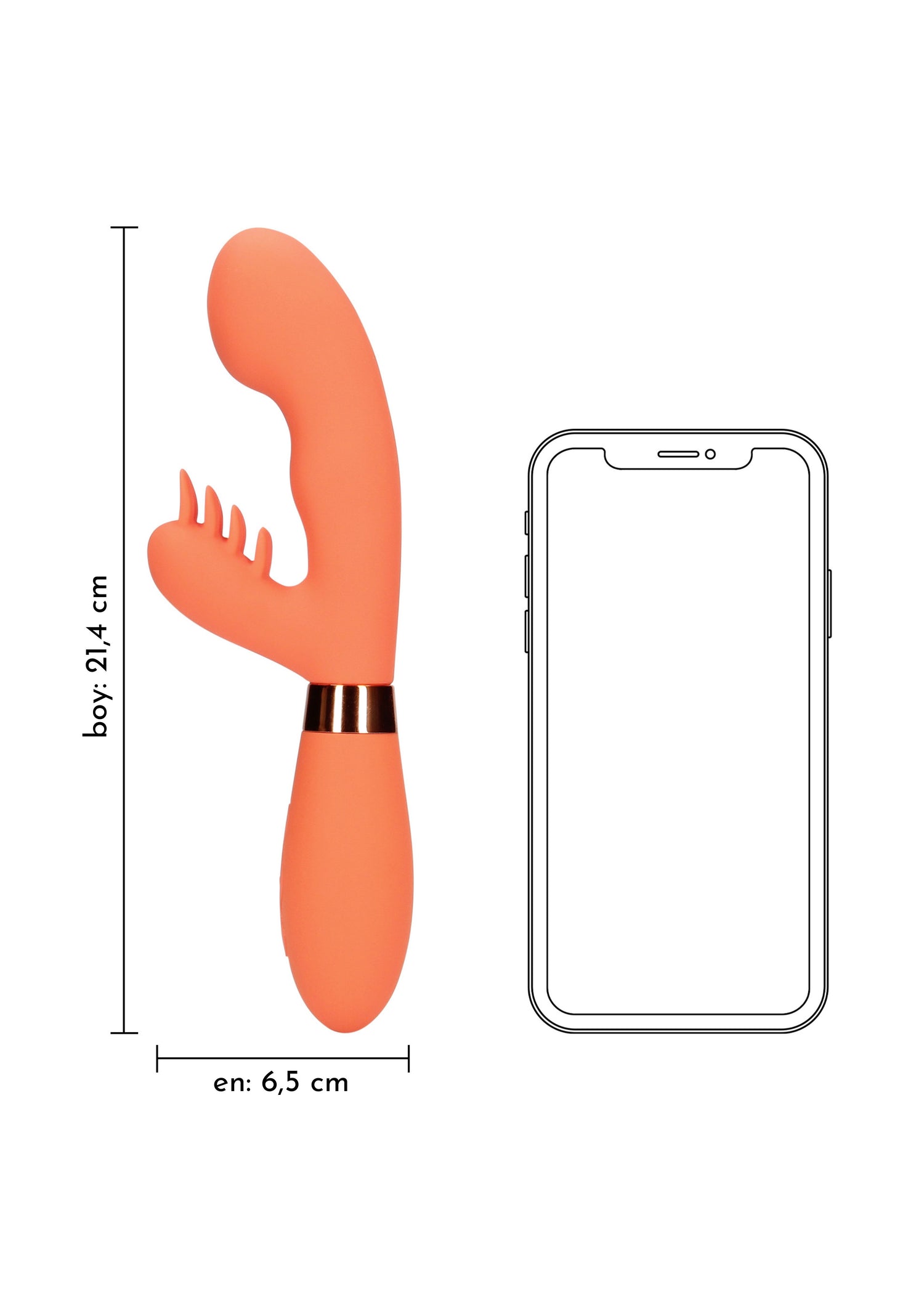 Klitorise Sürtme Etkili Tavşan Vibratör