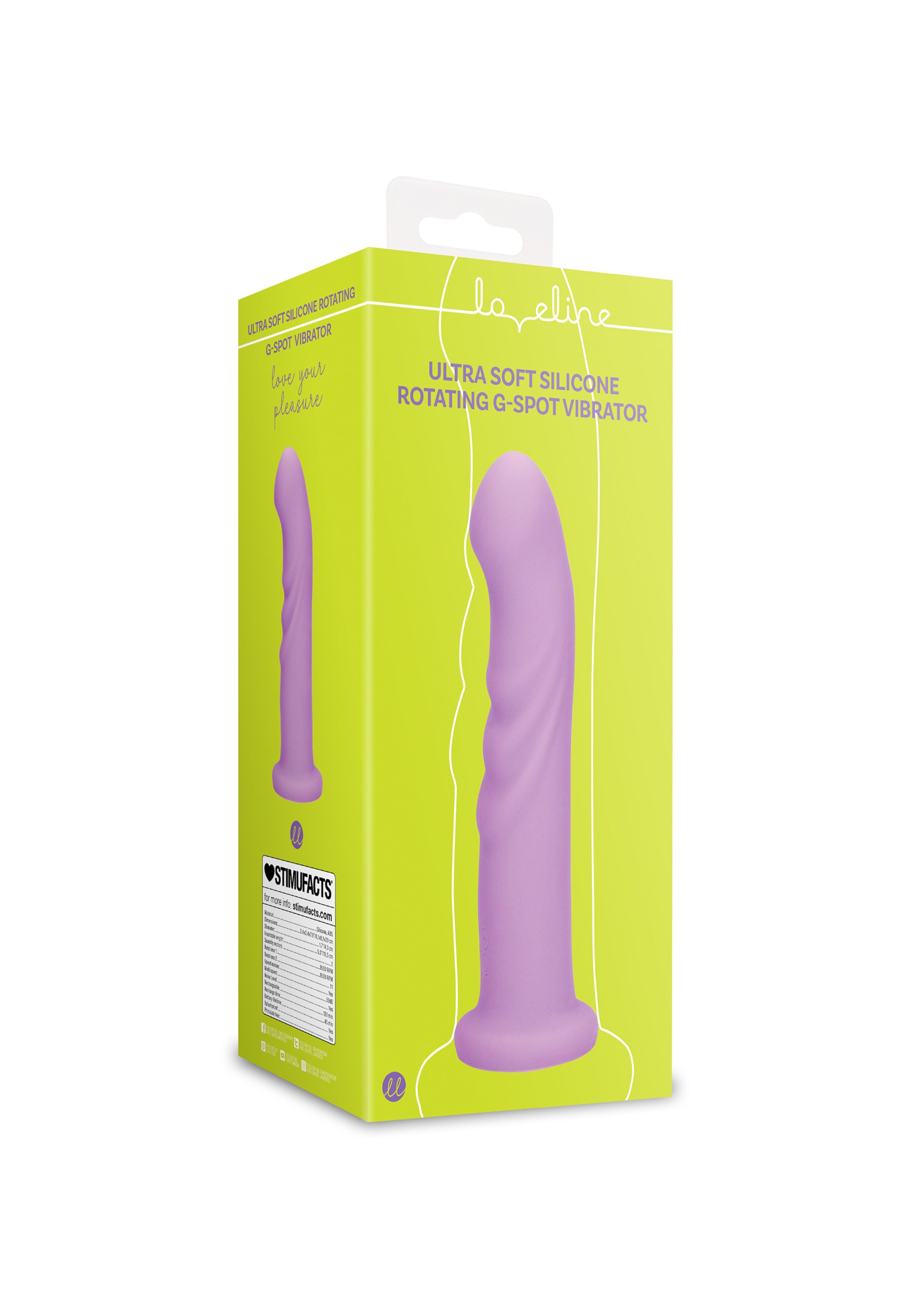 Ultra Yumuşak 180° Dönen Dildo Vibratör