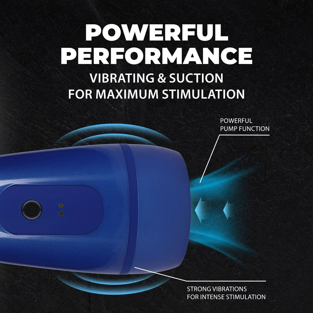 Pulsar Titreşimli ve Emme Etkili Mastürbatör