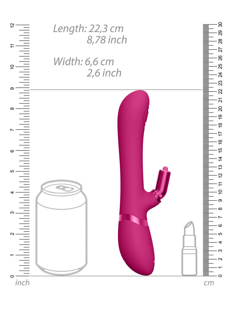 4 Değiştirilebilir Klitoris Başlıklı Etsu Vibratör