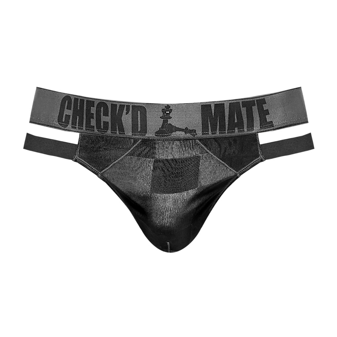 Açık Detaylı Fantezi Tanga Siyah S/M