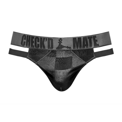 Açık Detaylı Fantezi Tanga Siyah S/M