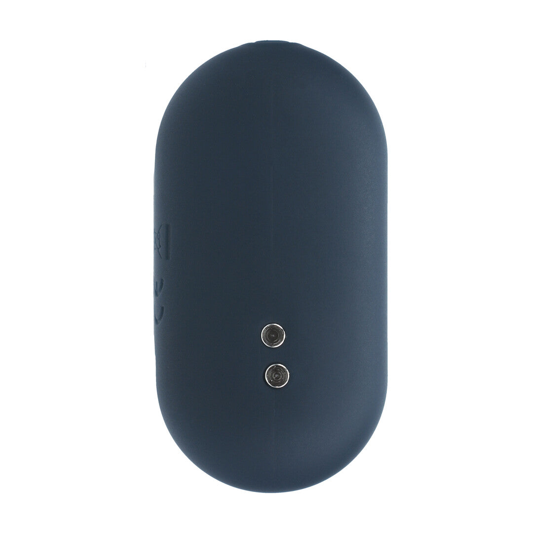 Altıgen Silikon Titreşimli Anal Plug - Küçük Boy