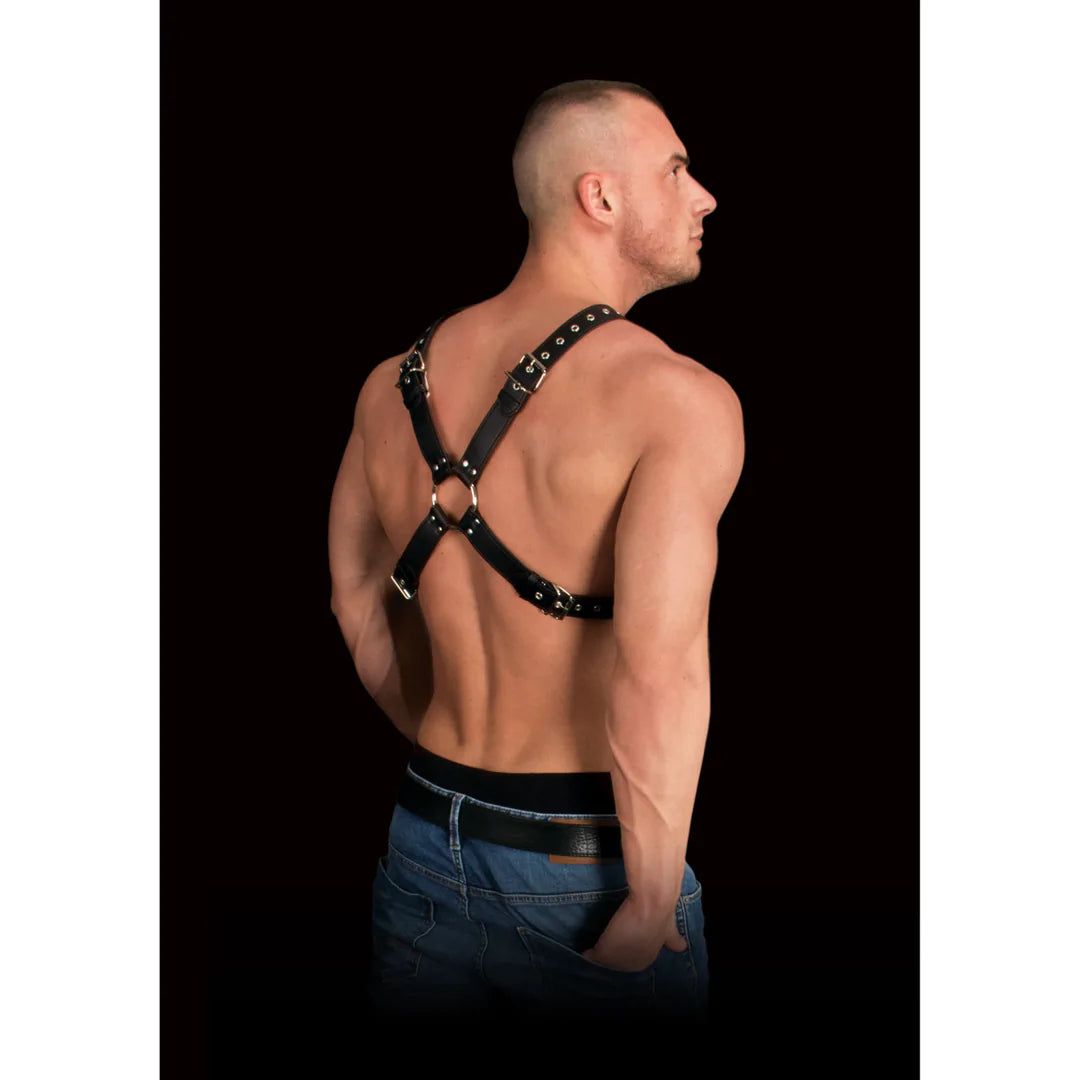 Adonis Yüksek Halter Model Deri Harness
