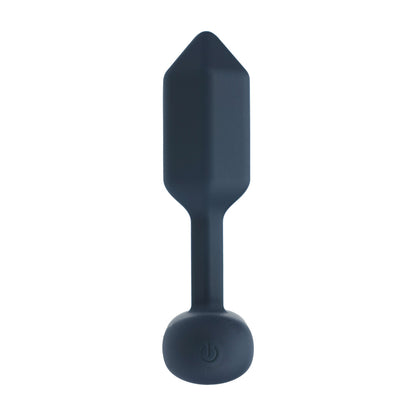 Altıgen Silikon Titreşimli Anal Plug - Küçük Boy