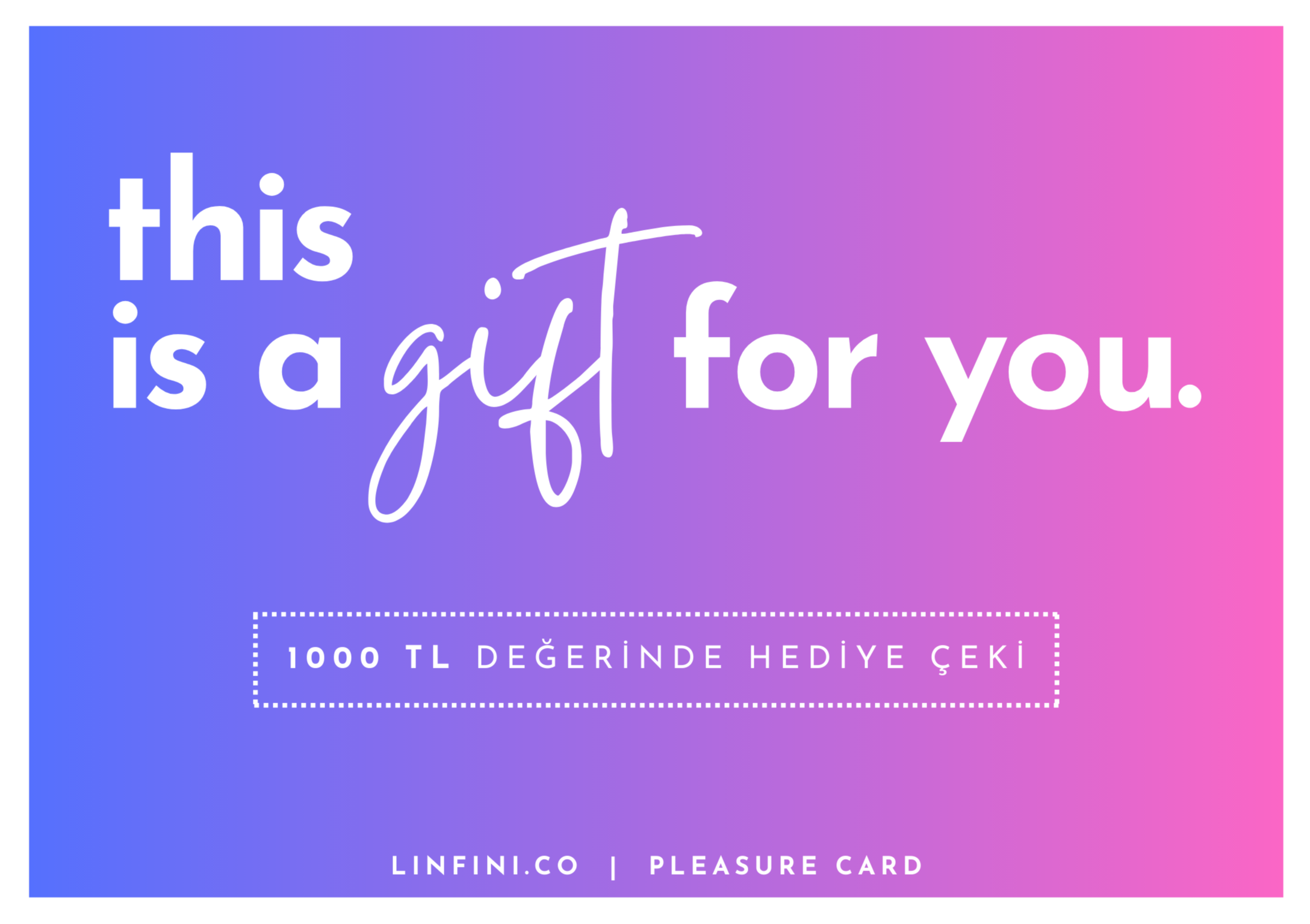 Pleasure Gift Card