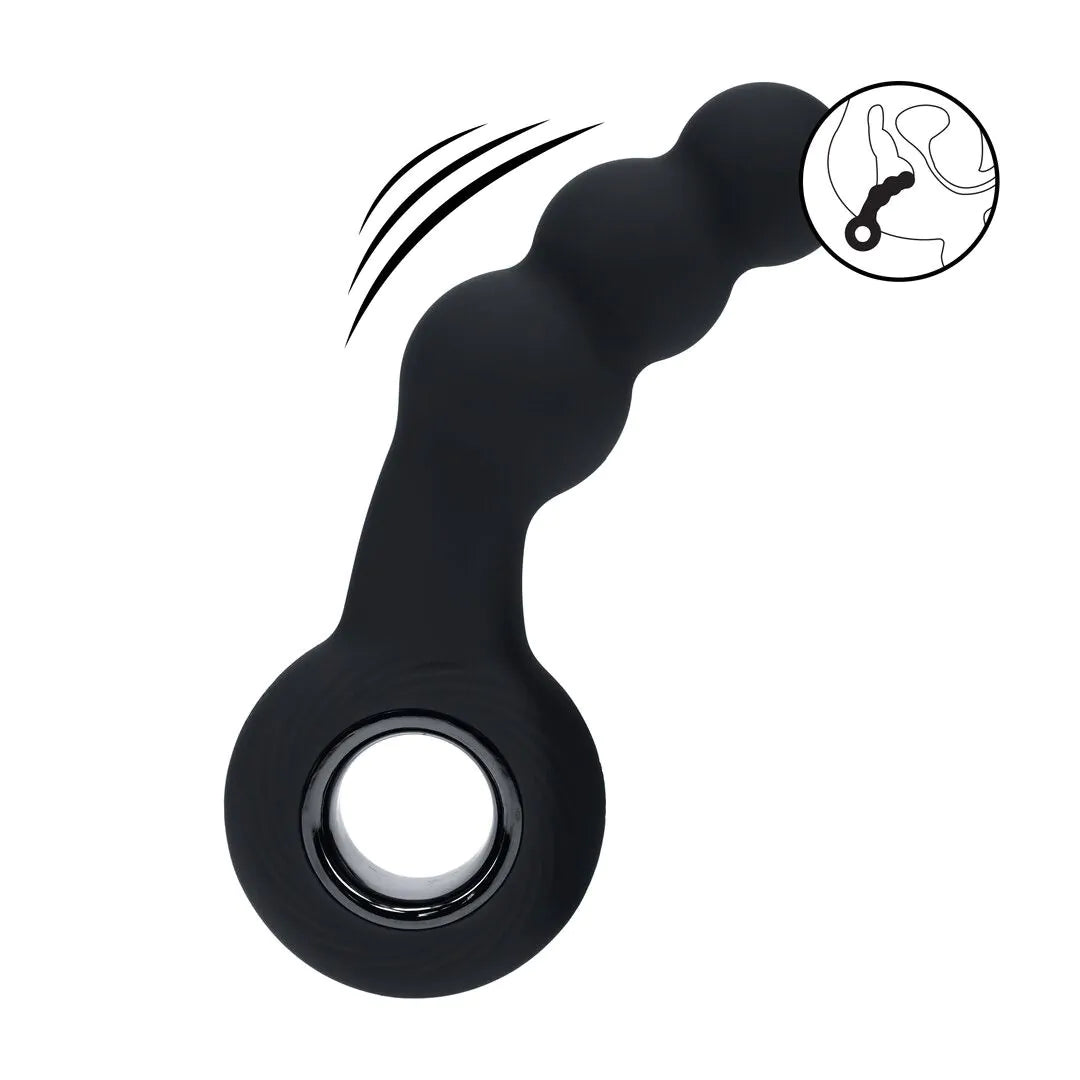 Titreşimli Kademeli Kalınlaşan Anal ve Prostat Masaj Aleti