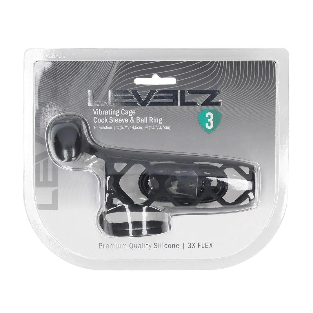 Kafes Şeklinde Titreşimli Penis Kılıfı ve Testis Halkası